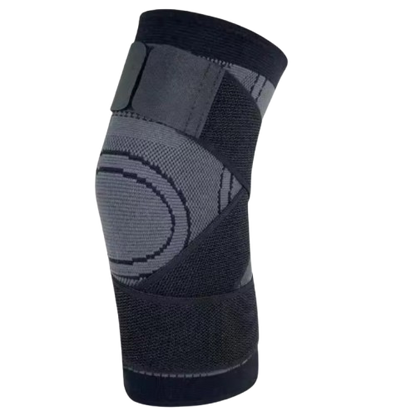 Genouillère de maintien compressive avec stabilisation renforcée